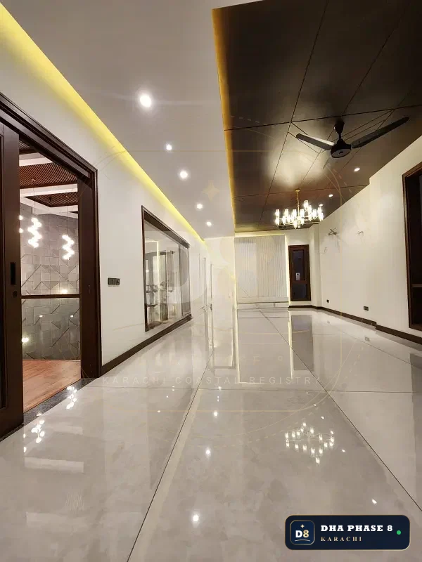 500 Sq Yd 6 Bed Designer Villa in Khayaban-e-Qasim | Basement, Pool & Cinema
