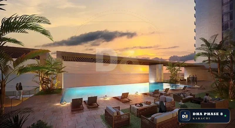 2,338 Sq Ft 2 Bed Apartment in Emaar Crescent Bay (Coral Towers) | Direct Sea View