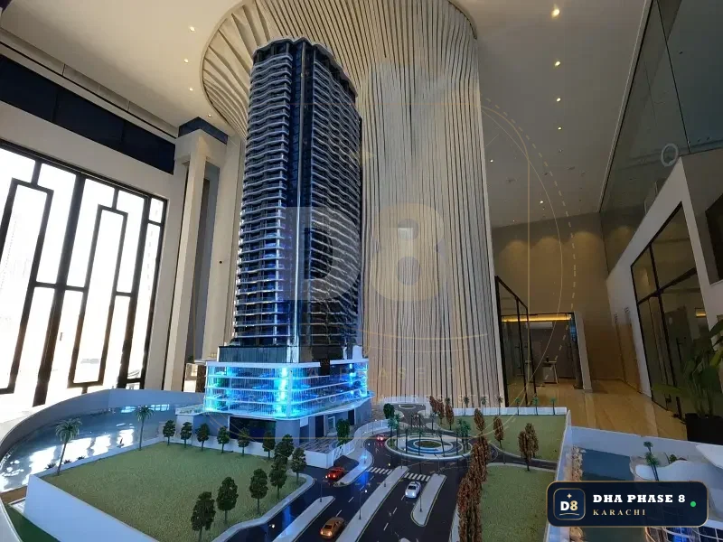 15 Marla 4 Bed Apartment in HMR Waterfront | Direct Sea View