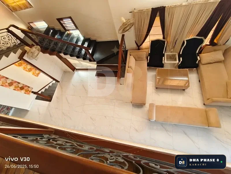 500 Sq Yd 6 Bed Designer Villa in Zone A | Full Basement