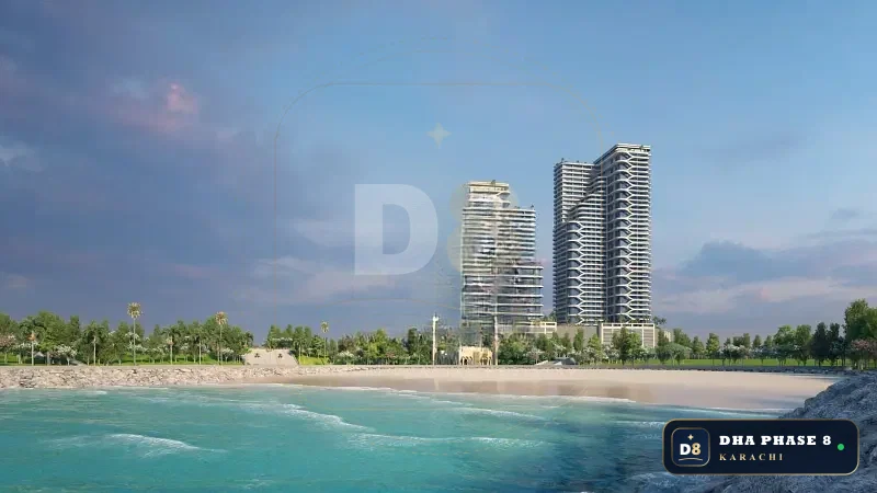 4 Marla 1 Bed Apartment in Phase 8 | Private Plunge Pool