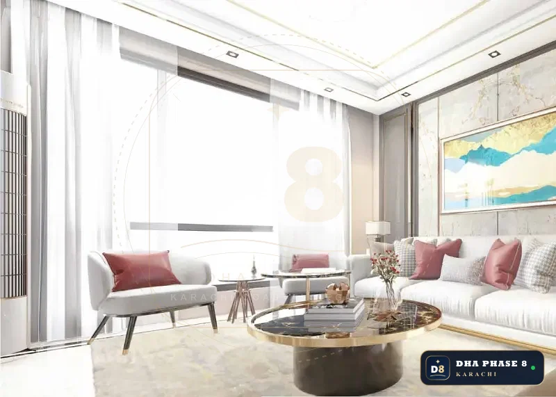 1,422 Sq Ft 2 Bed Apartment in HMR Waterfront | Direct Sea View