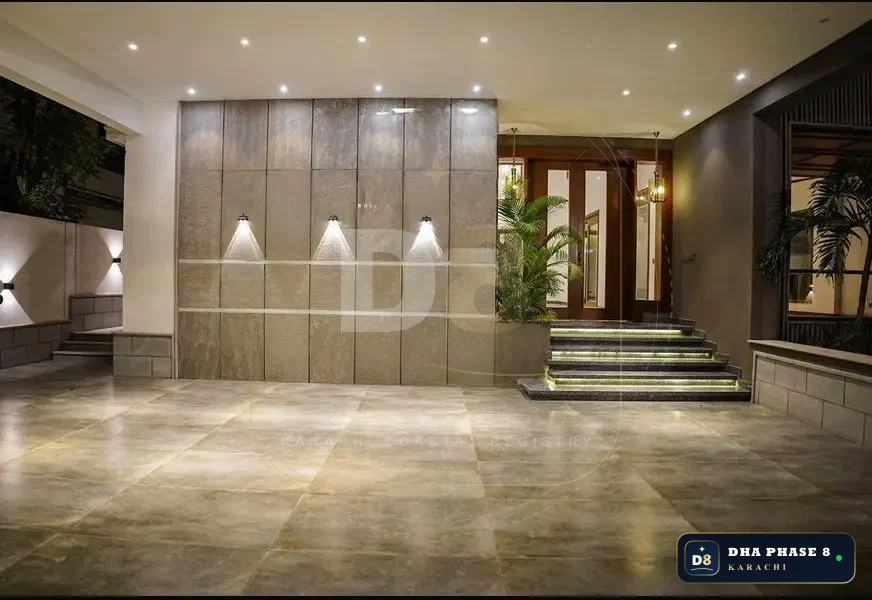 1,000 Sq Yd 6 Bed Designer Villa in Zone A | Brand New