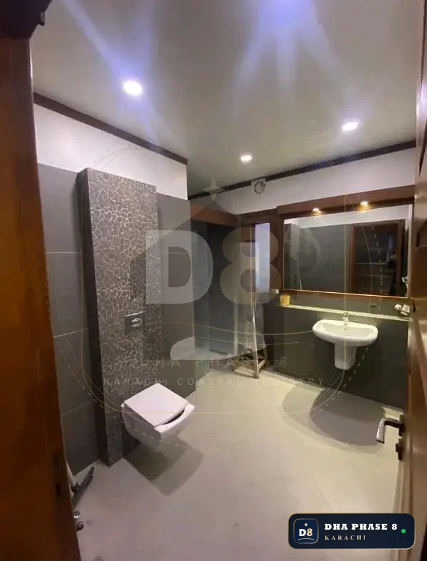 1,000 Sq Yd 5 Bed Designer Villa in Phase 8 | Basement, Pool & Cinema