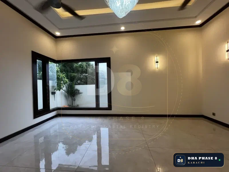 500 Sq Yd 6 Bed Designer Villa in Phase 8 | Full Basement