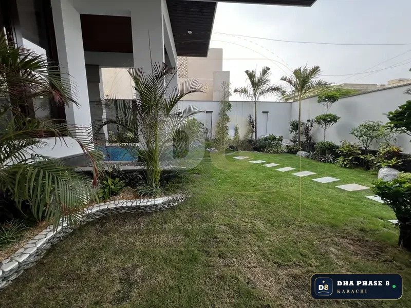 666 Sq Yd 6 Bed Designer Villa in Phase 8 | Basement, Pool & Cinema
