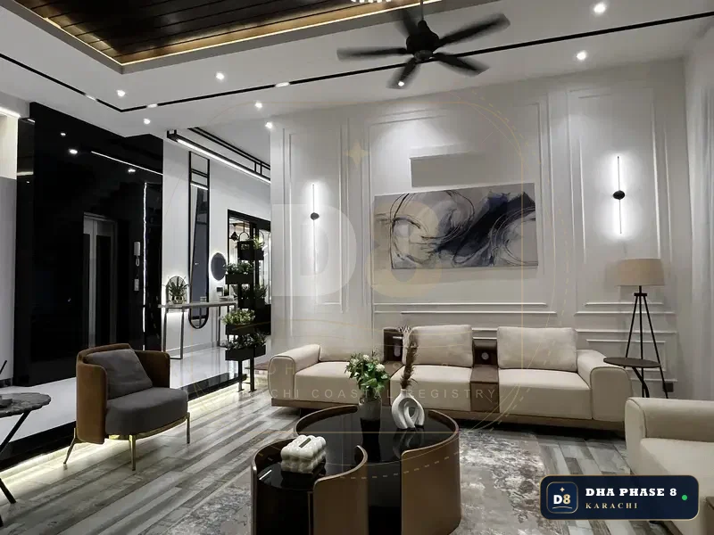 666 Sq Yd 6 Bed Designer Villa in Phase 8 | Brand New