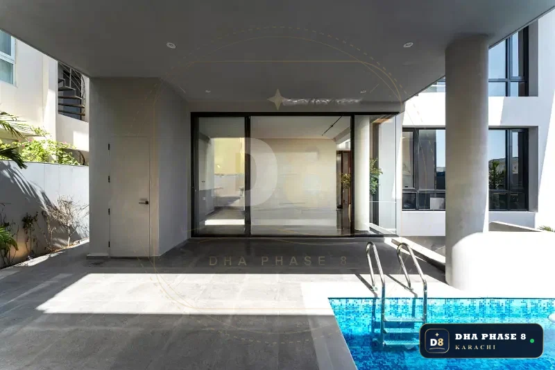 666 Sq Yd 6 Bed Designer Villa in Phase 8 | Basement, Pool & Cinema