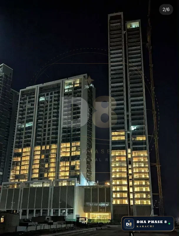 8 Marla 2 Bed Apartment in Emaar Crescent Bay (The Views)