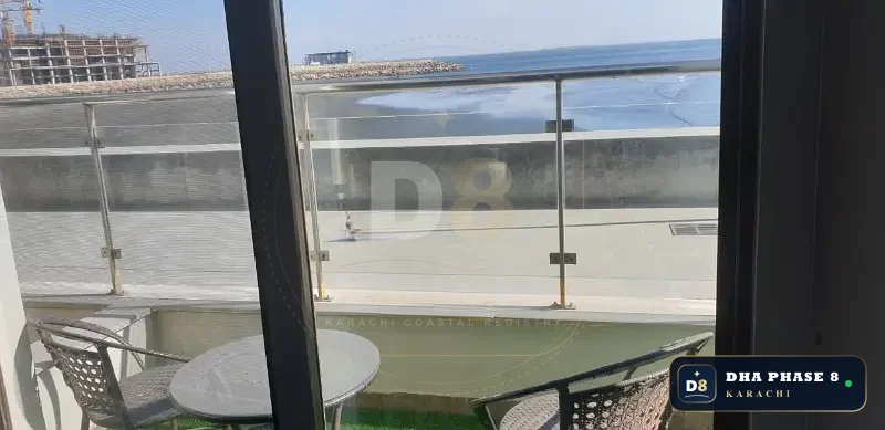 3,500 Sq Ft 2 Bed Apartment in Emaar Crescent Bay (Pearl Towers) | Direct Sea View
