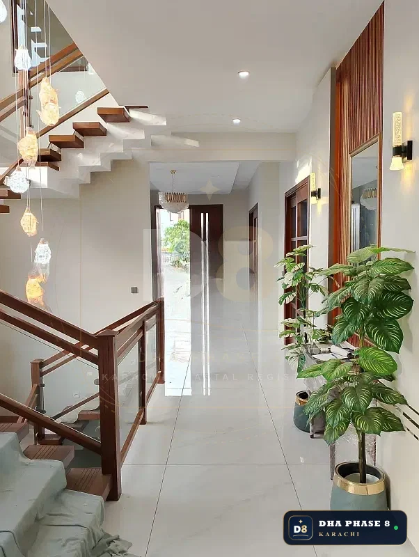 1,000 Sq Yd 6 Bed Designer Villa in Phase 8 | Basement, Pool & Cinema