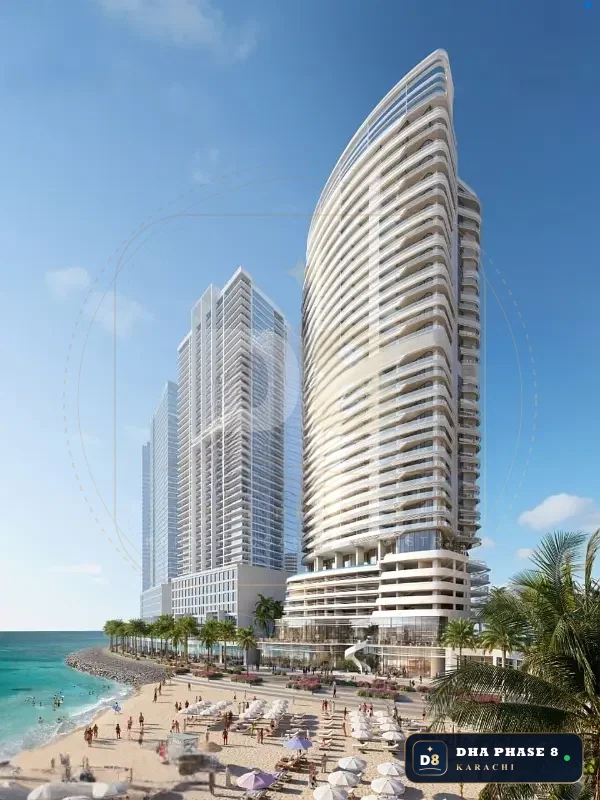 2,880 Sq Ft 3 Bed Apartment in HMR Waterfront | Direct Sea View