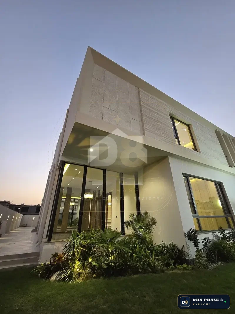 1,000 Sq Yd 7 Bed Designer Villa in Phase 8 | Basement, Pool & Cinema