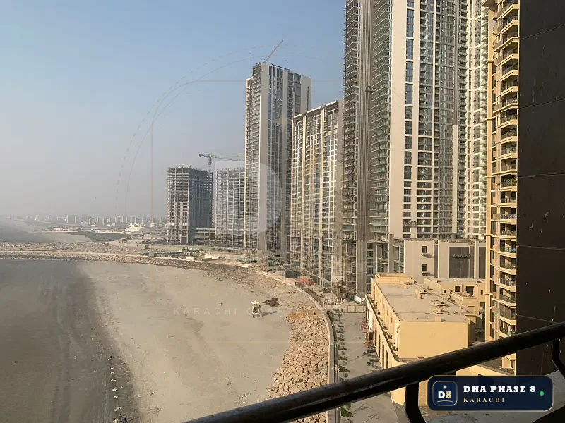 180 Sq Yd 2 Bed Designer Villa in Emaar Crescent Bay (Pearl Towers) | Direct Sea View