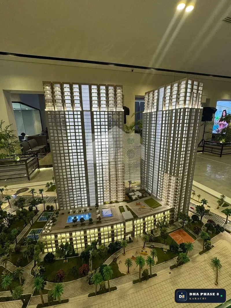 2,400 Sq Ft 3 Bed Apartment in Emaar Crescent Bay (Park Edge) | Direct Sea View