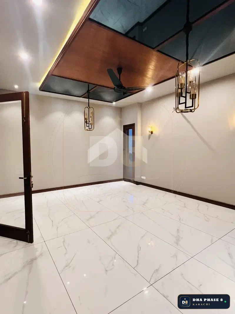 1,000 Sq Yd 6 Bed Designer Villa in Phase 8 | Basement, Pool & Cinema