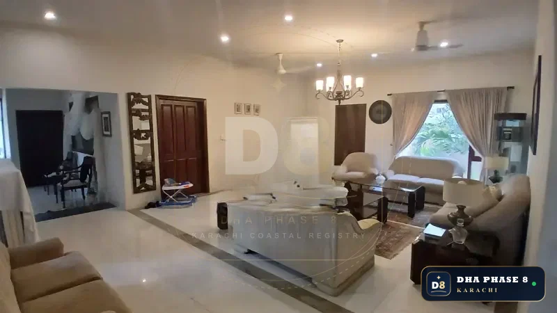 1,000 Sq Yd 7 Bed Designer Villa in Phase 8 | Full Basement