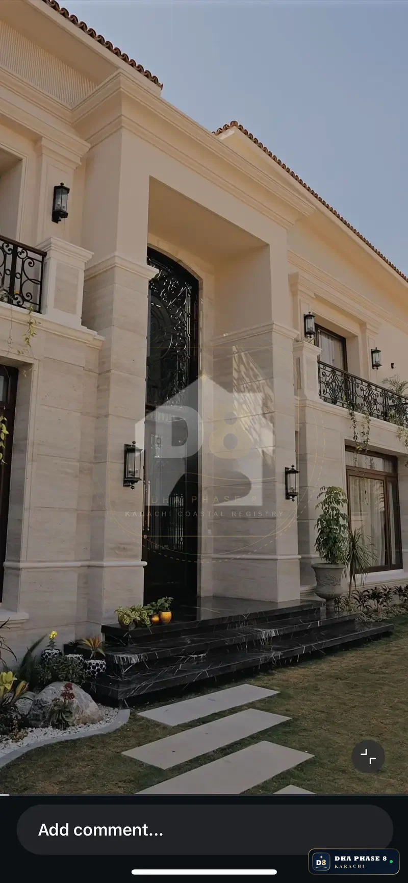 1,000 Sq Yd 6 Bed Designer Villa in Phase 8 | Basement, Pool & Cinema