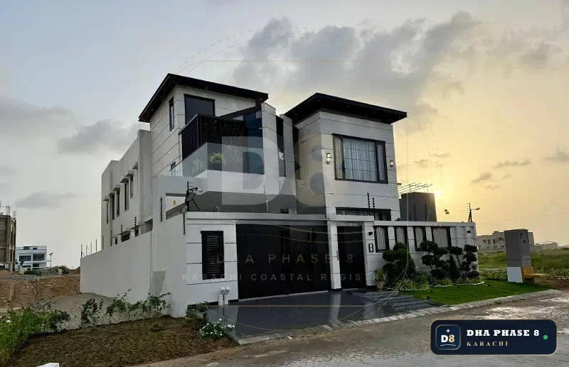 500 Sq Yd 5 Bed Designer Villa in Phase 8 | Basement, Pool & Cinema