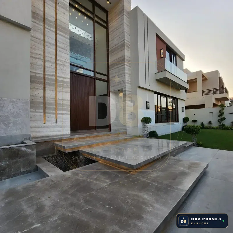 1,000 Sq Yd 6 Bed Designer Villa in Phase 8 | Basement, Pool & Cinema