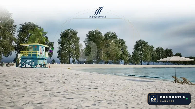 1,300 Sq Ft 2 Bed Apartment in HMR Waterfront | Direct Sea View