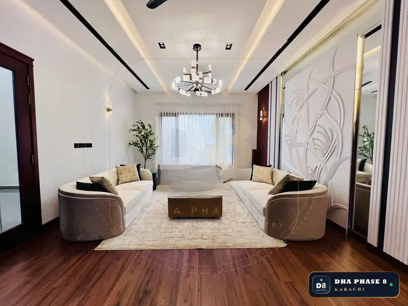 500 Sq Yd 5 Bed Designer Villa in Phase 8 | Basement, Pool & Cinema