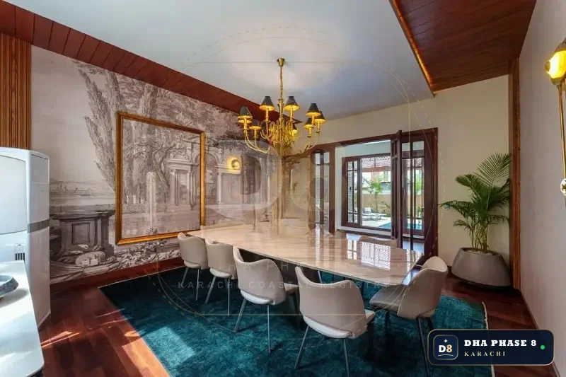 1,000 Sq Yd 6 Bed Designer Villa in Phase 8