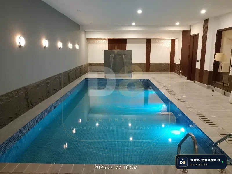 500 Sq Yd 6 Bed Designer Villa in Phase 8 | Basement, Pool & Cinema
