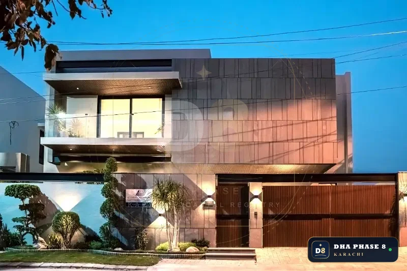 500 Sq Yd 6 Bed Designer Villa in Phase 8 | Private Plunge Pool