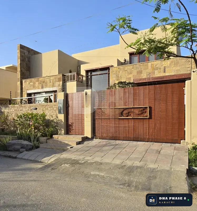 1,000 Sq Yd 6 Bed Designer Villa in Phase 8 | Basement, Pool & Cinema