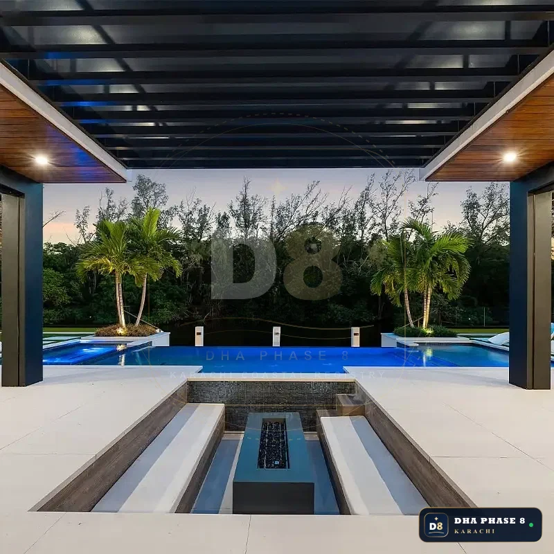 1,000 Sq Yd 6 Bed Designer Villa in Phase 8 | Basement, Pool & Cinema