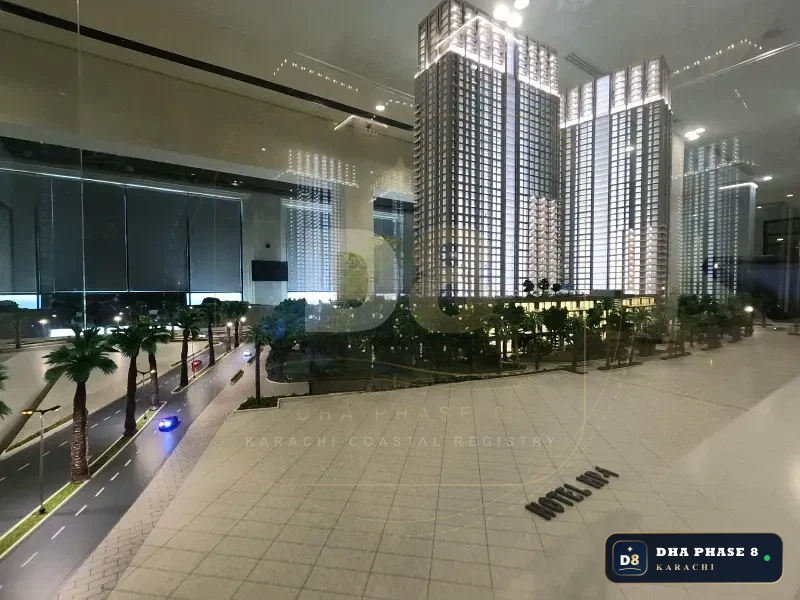 12 Marla 3 Bed Apartment in Emaar Crescent Bay (Park Edge)