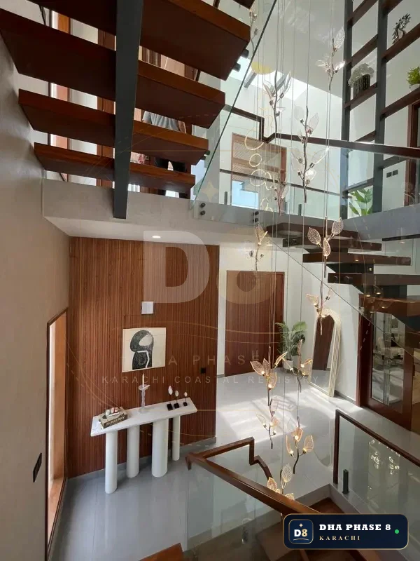 500 Sq Yd 6 Bed Designer Villa in Phase 8 | Brand New
