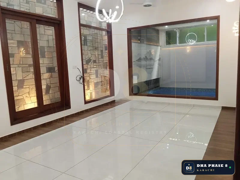 500 Sq Yd 7 Bed Designer Villa in Khayaban-e-Roomi | 2-Unit Layout
