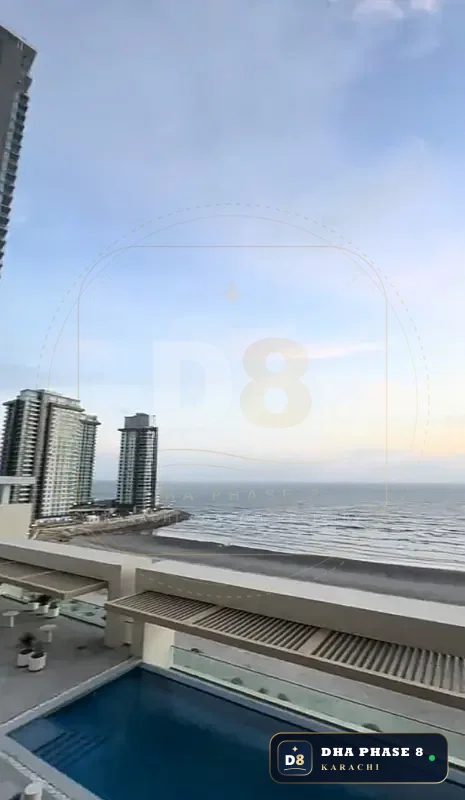 6 Marla 2 Bed Apartment in Emaar Crescent Bay | Direct Sea View