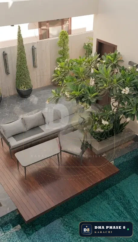 1,000 Sq Yd 6 Bed Designer Villa in Zone A | Basement, Pool & Cinema