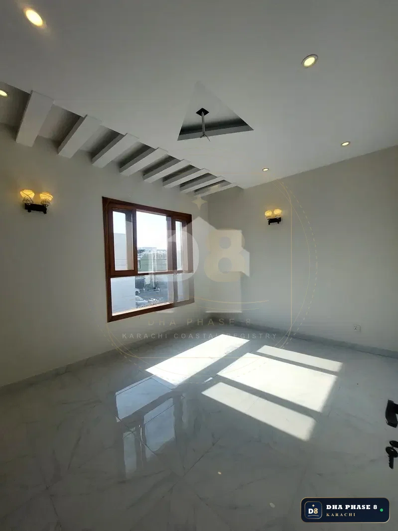 100 Sq Yd 4 Bed Designer Villa in Phase 8 | Full Basement