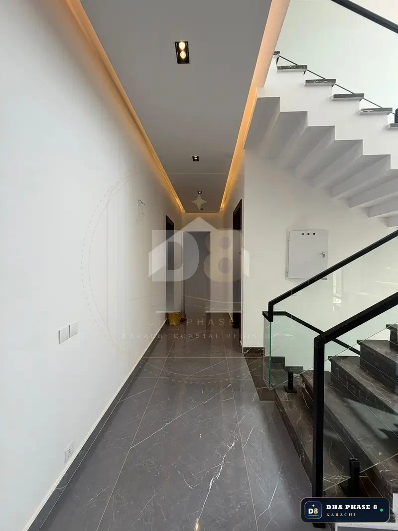 500 Sq Yd 3 Bed Designer Villa in Phase 8 | Brand New