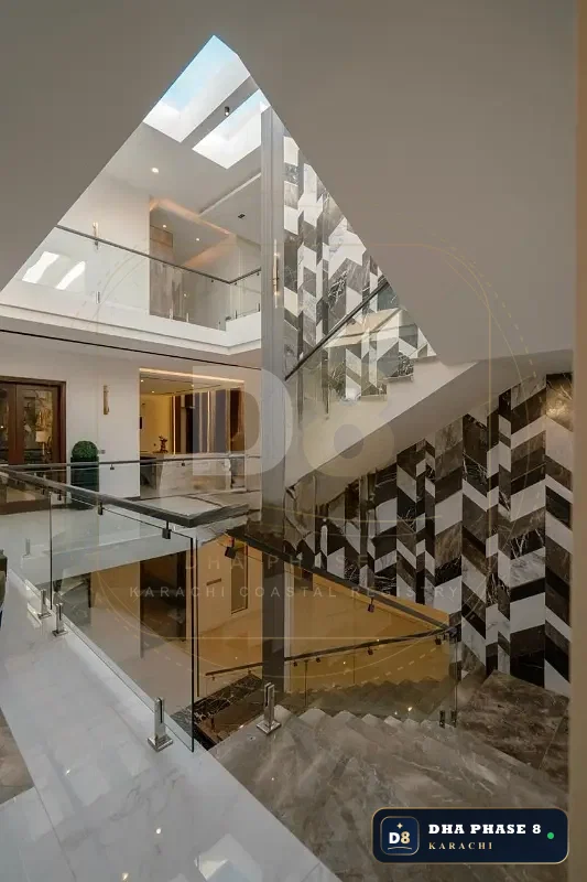 1,000 Sq Yd 6 Bed Designer Villa in Phase 8 | Basement, Pool & Cinema