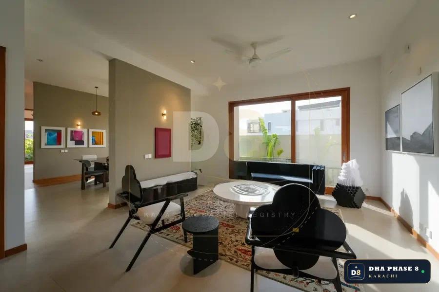 500 Sq Yd 5 Bed Designer Villa in Phase 8 | Basement, Pool & Cinema