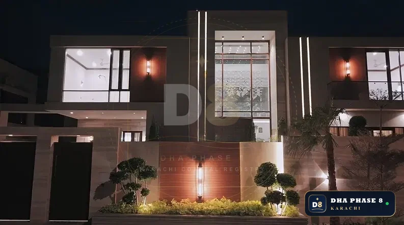 1,000 Sq Yd 6 Bed Designer Villa in Khayaban-e-Roomi | Basement, Pool & Cinema