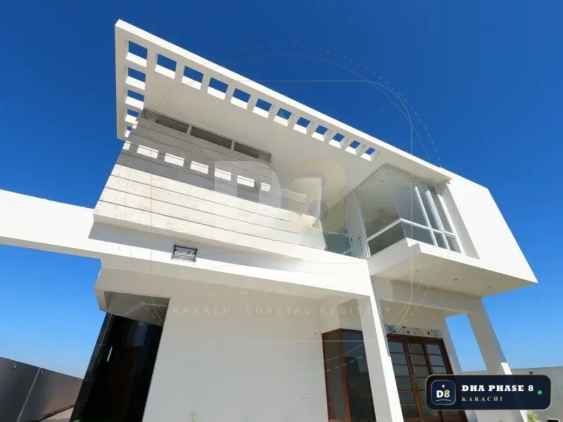 666 Sq Yd 6 Bed Designer Villa in Phase 8 | Basement, Pool & Cinema