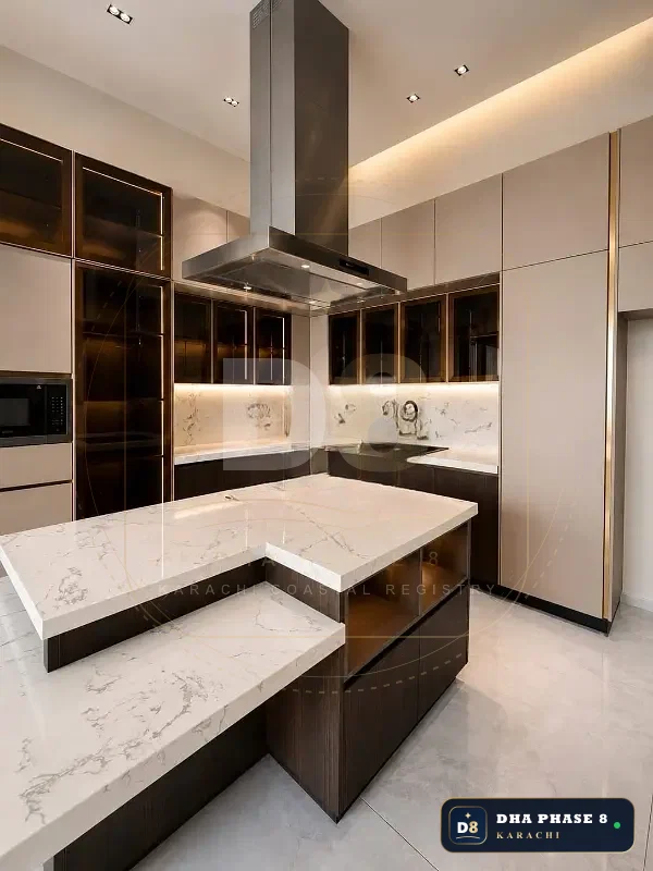 1,000 Sq Yd 6 Bed Designer Villa in Phase 8 | Basement, Pool & Cinema