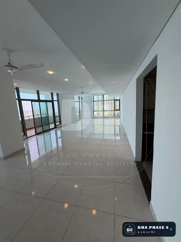 2,450 Sq Ft 3 Bed Apartment in Emaar Crescent Bay (Pearl Towers) | Direct Sea View