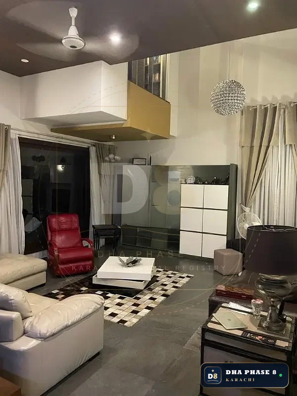 500 Sq Yd 4 Bed Designer Villa in Phase 8