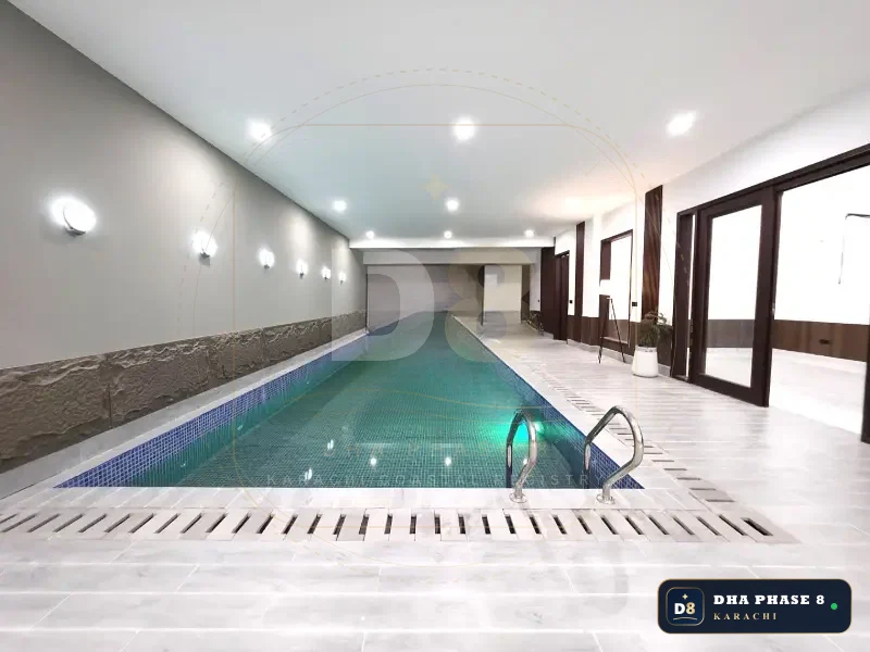 500 Sq Yd 6 Bed Designer Villa in Phase 8 | Basement, Pool & Cinema
