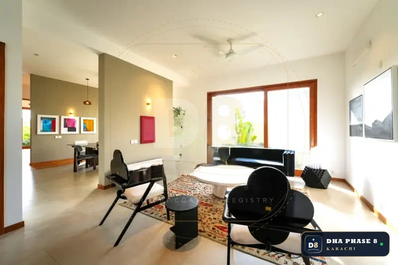 500 Sq Yd 6 Bed Designer Villa in Phase 8 | Basement, Pool & Cinema
