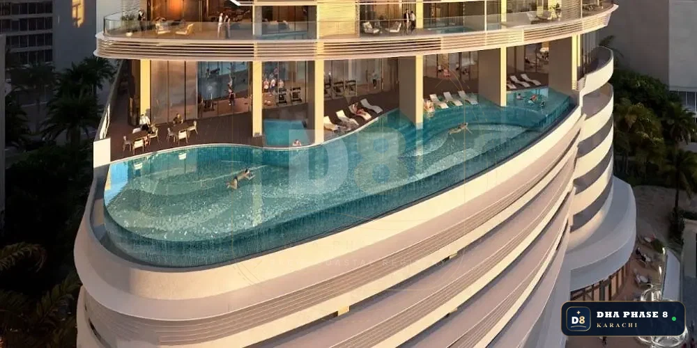 1,724 Sq Ft 2 Bed Apartment in HMR Waterfront | Private Plunge Pool