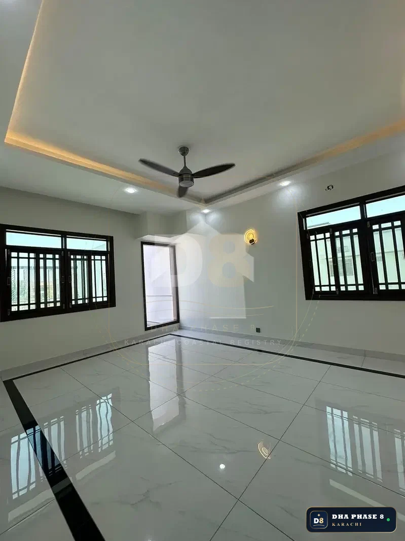 666 Sq Yd 6 Bed Designer Villa in Phase 8 | Brand New