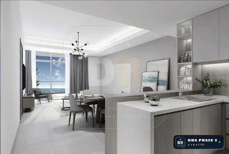 3,499 Sq Ft 3 Bed Apartment in HMR Waterfront | Direct Sea View